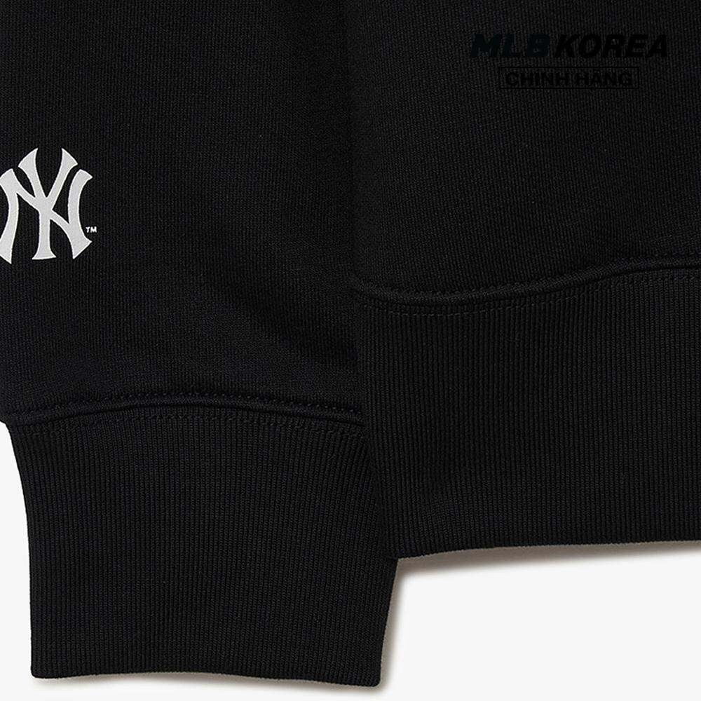 MLB - Áo sweatshirt unisex cổ tròn tay dài bo gấu thời trang 3AMTV1034-50BKS