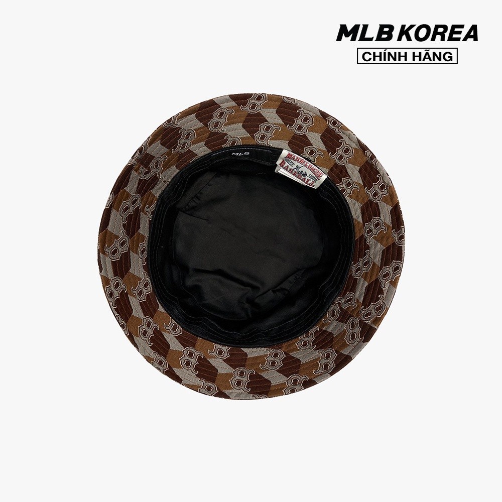 MLB - Nón bucket thời trang Cube Monogram 3AHTM212N-43BRD