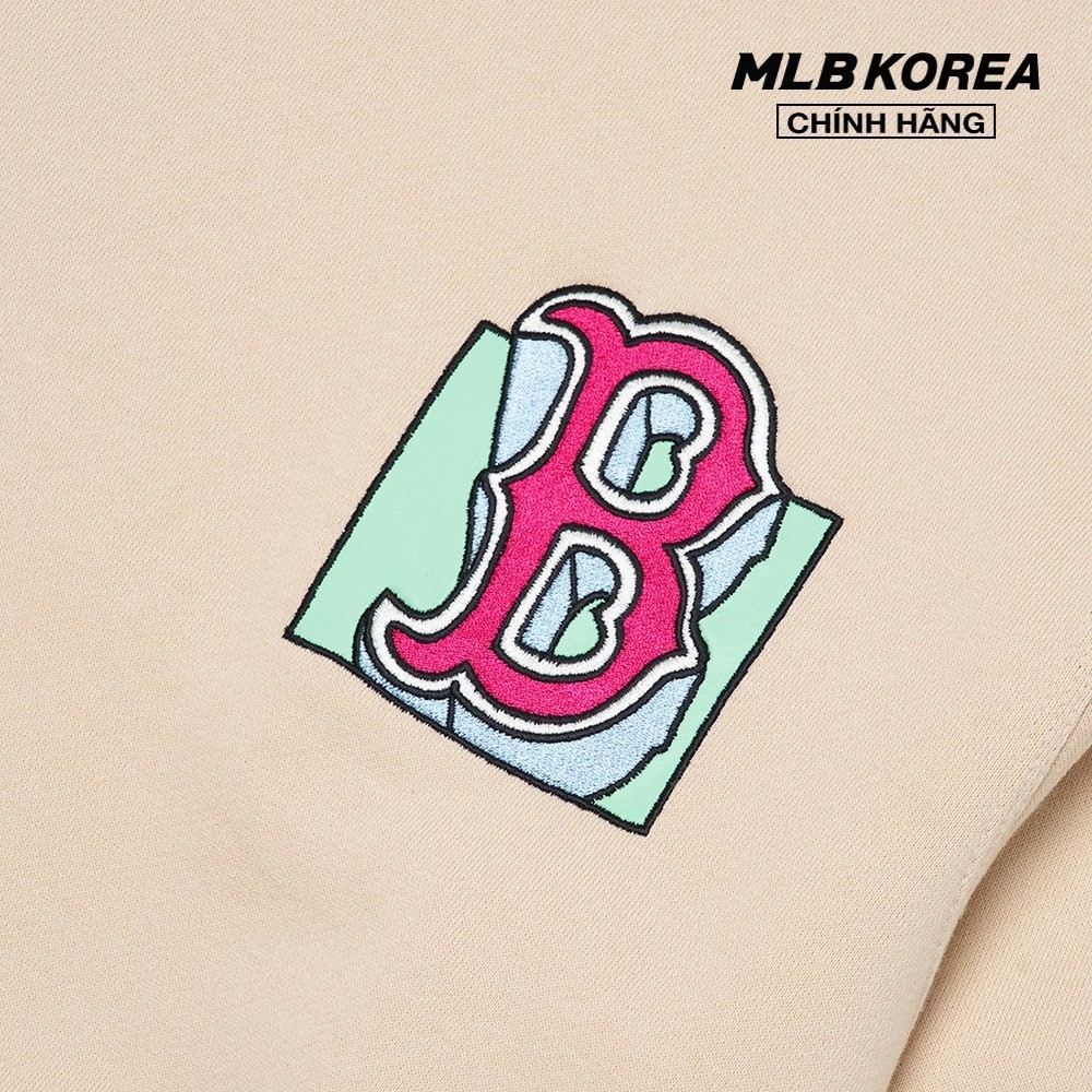 MLB - Áo sweatshirt phom suông LIKE Cartoon Mega Overfit 3AMTL0426-43BGL