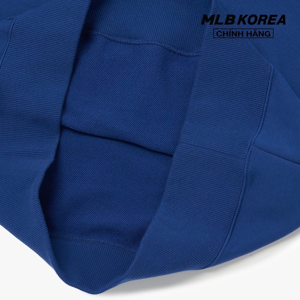MLB - Áo hoodie tay dài phối mũ Cube Monogram Big Logo Overfit 3AHDM0424-50BLD