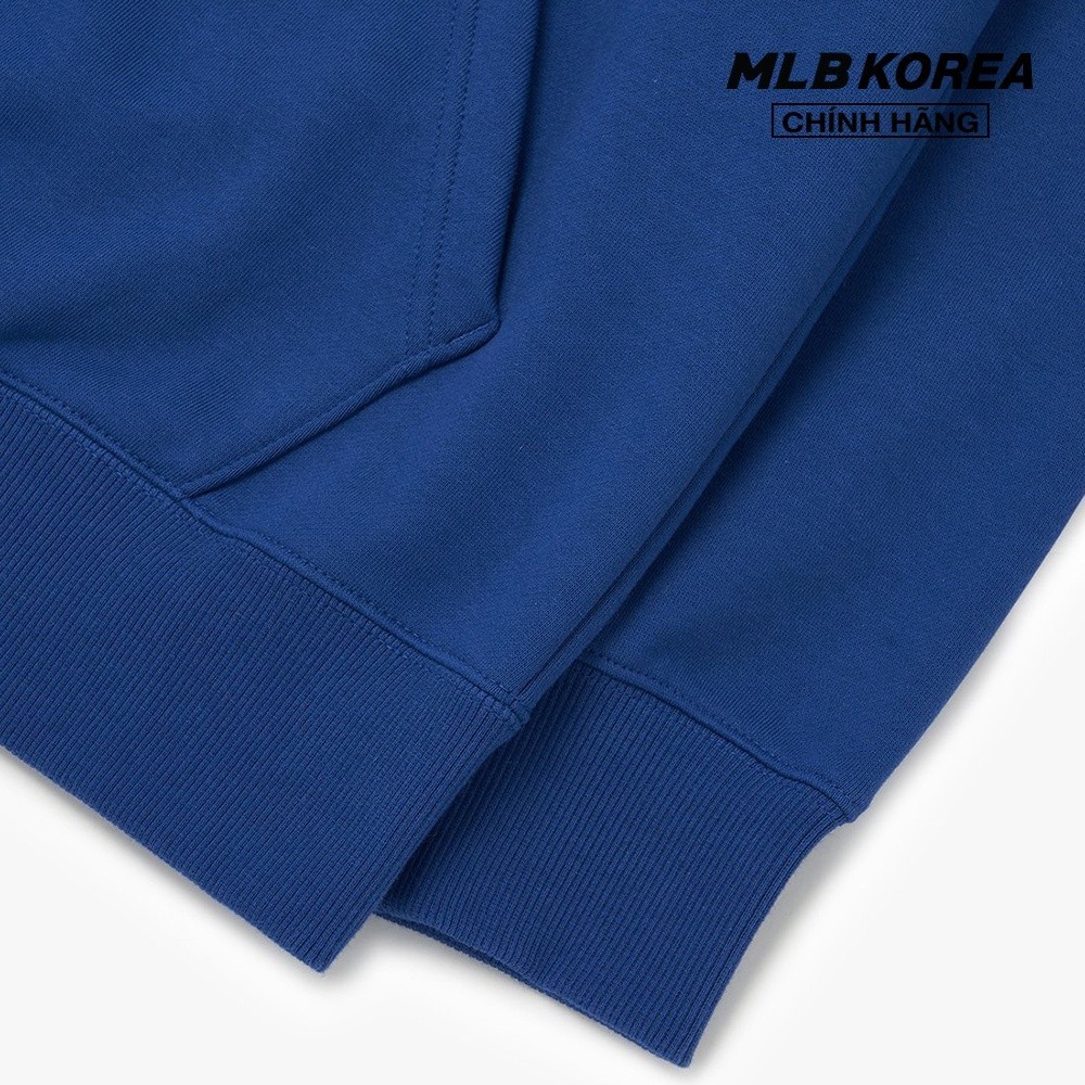 MLB - Áo hoodie tay dài phối mũ Cube Monogram Big Logo Overfit 3AHDM0424-50BLD