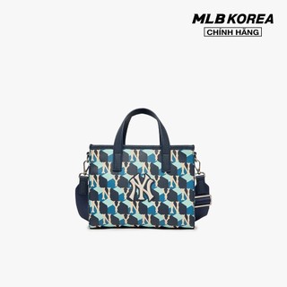 Mlb - túi tote chữ nhật cube monogram small 3aors022n-50nyd