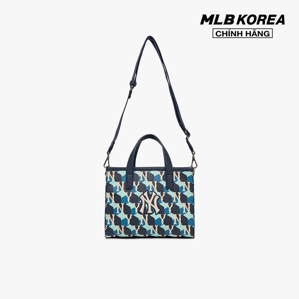 MLB - Túi tote chữ nhật Cube Monogram Small 3AORS022N-50NYD