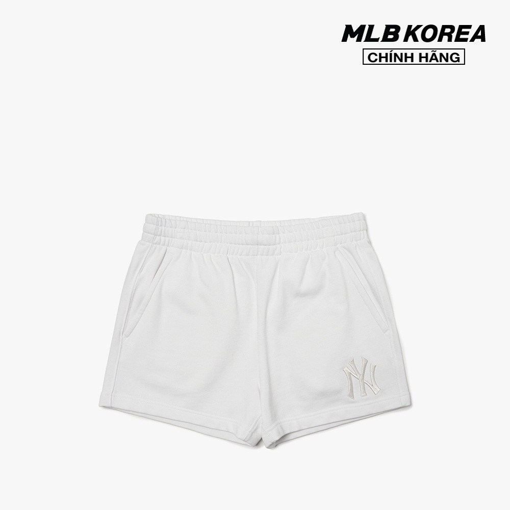 MLB - Quần shorts ngắn nữ lưng thun Basic Small Logo Dolphin_3FSPB0323-50WHS