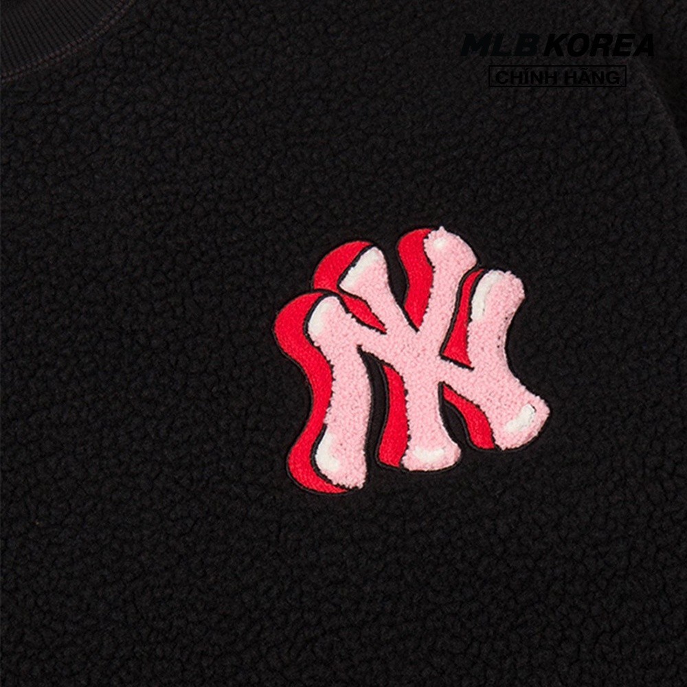 MLB - Áo sweatshirt cổ tròn tay phom suông hiện đại 3AMTL0326-50BKS