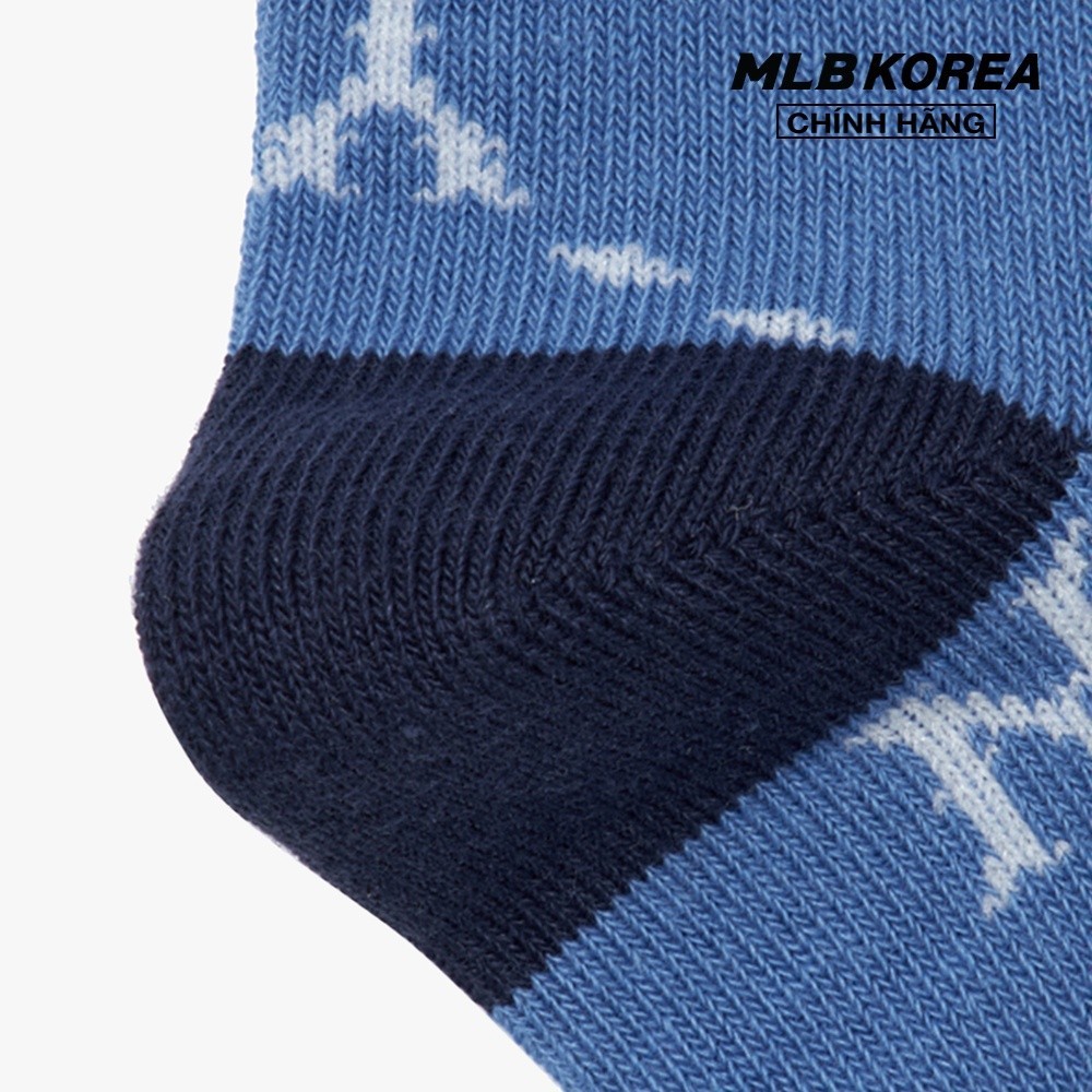 MLB - Vớ cổ cao Monogram Diamond 3ASOLM22N-50BLS