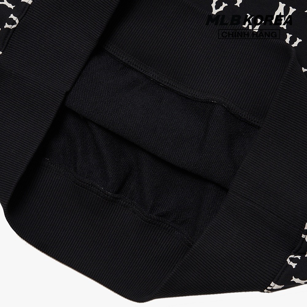 MLB - Áo sweatshirt tay dài cổ tròn Monogram Allover Overfit 3AMTM0221-50BKS