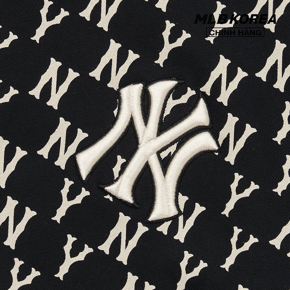 MLB - Áo sweatshirt tay dài phom suông Classic Monogram Allover Overfit 3AMTM0224-50BKS