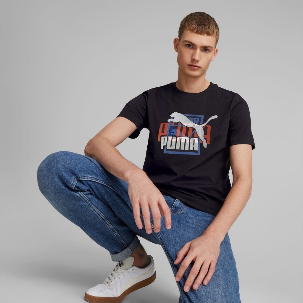Áo thun thể thao nam Puma Classics Gen. Graphic - 53818001