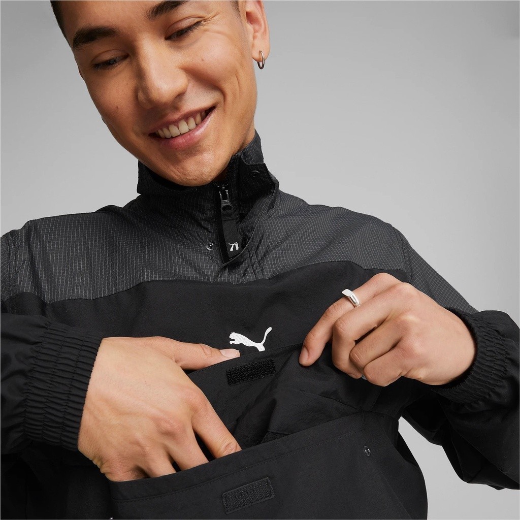 Áo khoác thể thao nam Puma Swxp Half-Zip Wv - 53566401