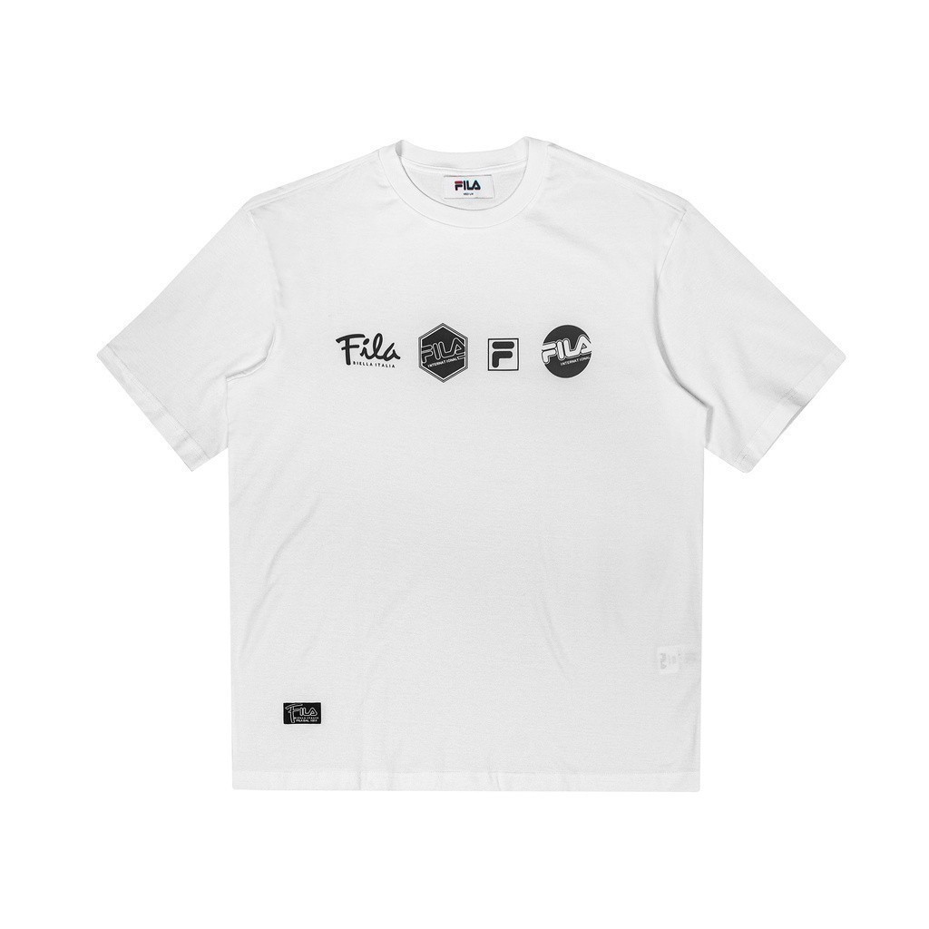 Áo thun tay ngắn thời trang unisex Fila SHORT SLEEVE TEE - FW2RSE3007M-WHI