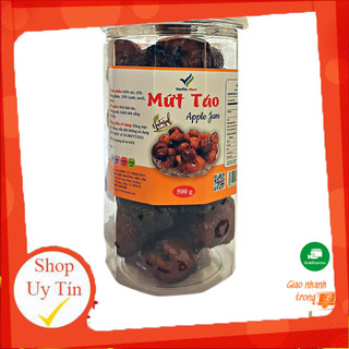 Mứt táo sấy dẻo viettin mart 500g