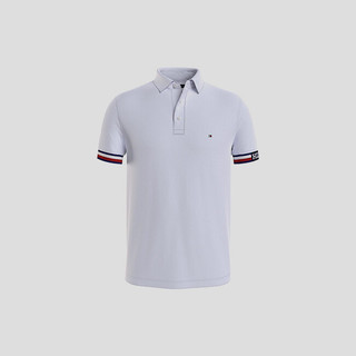 Tommy hilfiger - áo polo nam tay ngắn monotype flag cuff slim fit polo mw0mw33585ybr