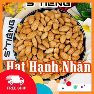 Hạt hạnh nhân tươi sống - sấy chín - rang bơ - cắt lát stieng