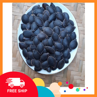 (Sỉ rẻ) hạt bí mèo đen loại sống - chín 250g -500g