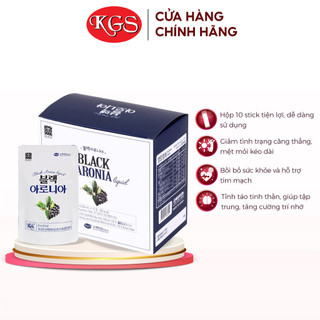 10 Gói Nước Uống Hắc Sâm Aronia Hàn Quốc KGS Korean Ginseng Story (80ml x 10 gói)