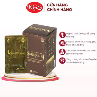 10 Gói Nước Uống Hồng Sâm Hàn Quốc Cao Cấp Dành Cho Cha KGS Korean Ginseng Story (70ml x 10 gói)