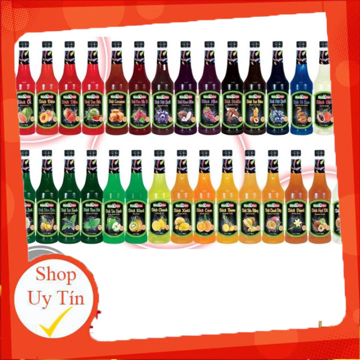 (Sỉ rẻ 2024) Siro/Syrup Golden Farm ( Mama Rosa ) 700ml
