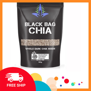 Túi 500g hạt chia đen date 2026