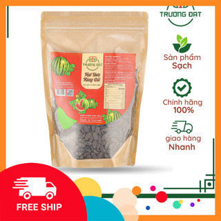 (Sỉ rẻ) [ 500gr ] Hạt dưa rang củi TRƯỜNG ĐẠT loại ngon đặc biệt thơm giòn không nhuộm - túi zip tiện lợi