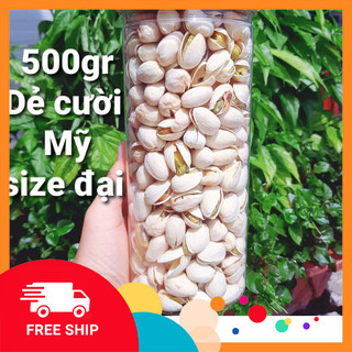 (Sỉ rẻ) 500gr Hạt dẻ cười Mỹ loại lớn - Giòn, béo - FreeShip đơn từ 50k
