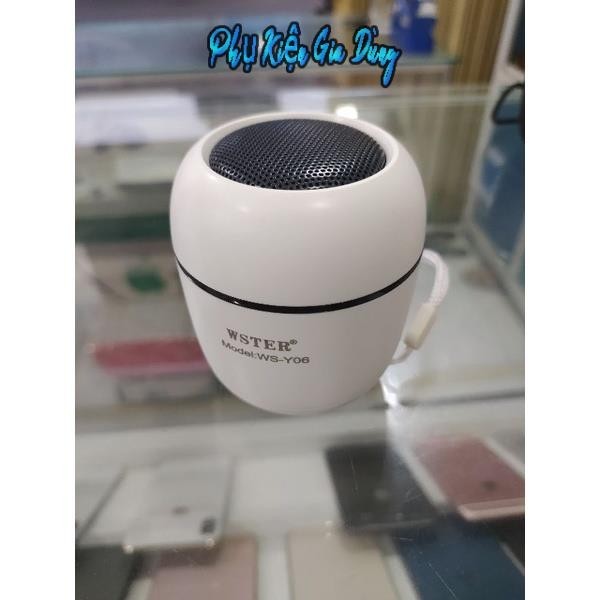 Loa bluetooth mini WS-Y06  loa nghe nhạc bluetooth mini có dây .