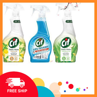 (Hữu cơ thiên nhiên) Nước lau bếp, lau kính đa năng Sunlight 520ml
