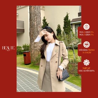 BEAUTEBYV - Áo French Trench Coat 2022