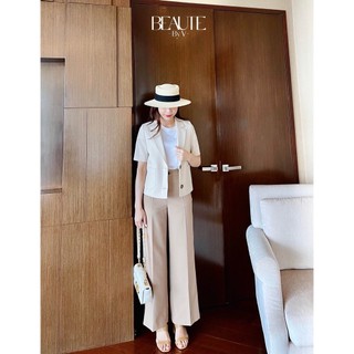 BEAUTEBYV - Áo Blazer Blanche