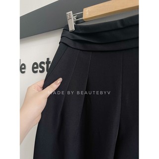 BEAUTEBYV - Quần Xếp Ly Bụng