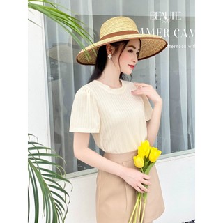 BEAUTEBYV - Áo len tăm mỏng Basic Knit