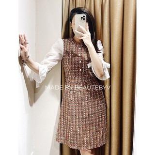 BEAUTEBYV - Váy Tweed Happy