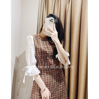 BEAUTEBYV - Váy Tweed Happy