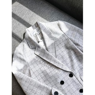 BEAUTEBYV - Áo dạ kẻ Winter 2020