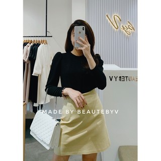 Beautebyv - áo len tay bồng