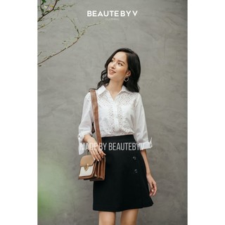 BEAUTEBYV - Chân váy đắp vạt
