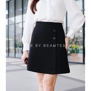 BEAUTEBYV - Chân váy đắp vạt