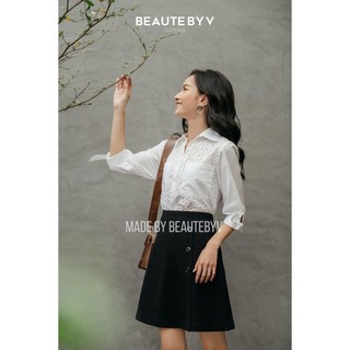 BEAUTEBYV - Chân váy đắp vạt