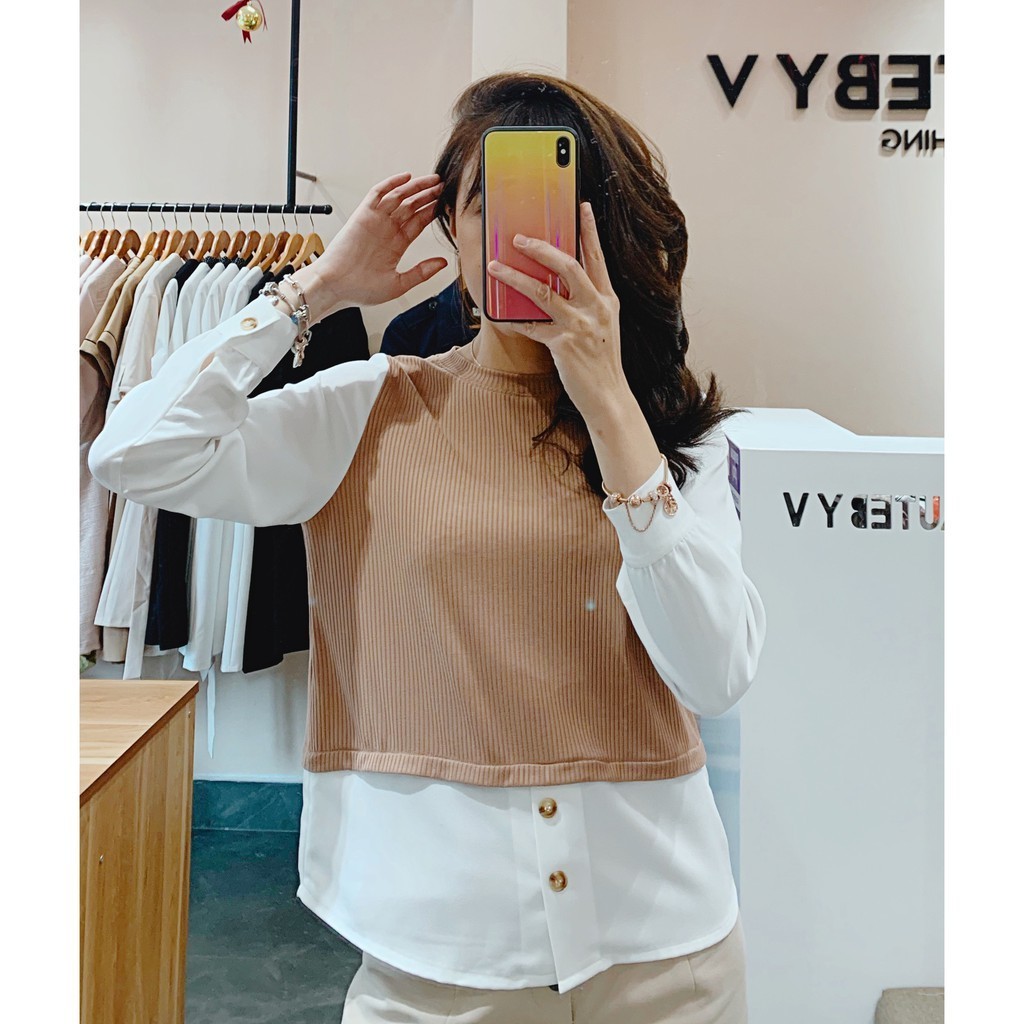 BEAUTEBYV - Áo Two Side Top