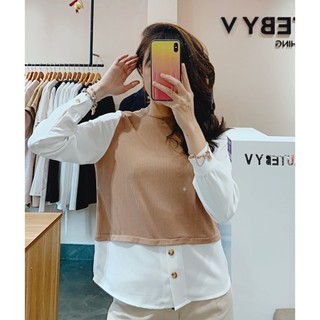 Beautebyv - áo two side top
