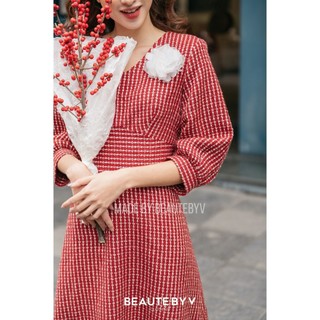 BEAUTEBYV - Váy Tết Tweed