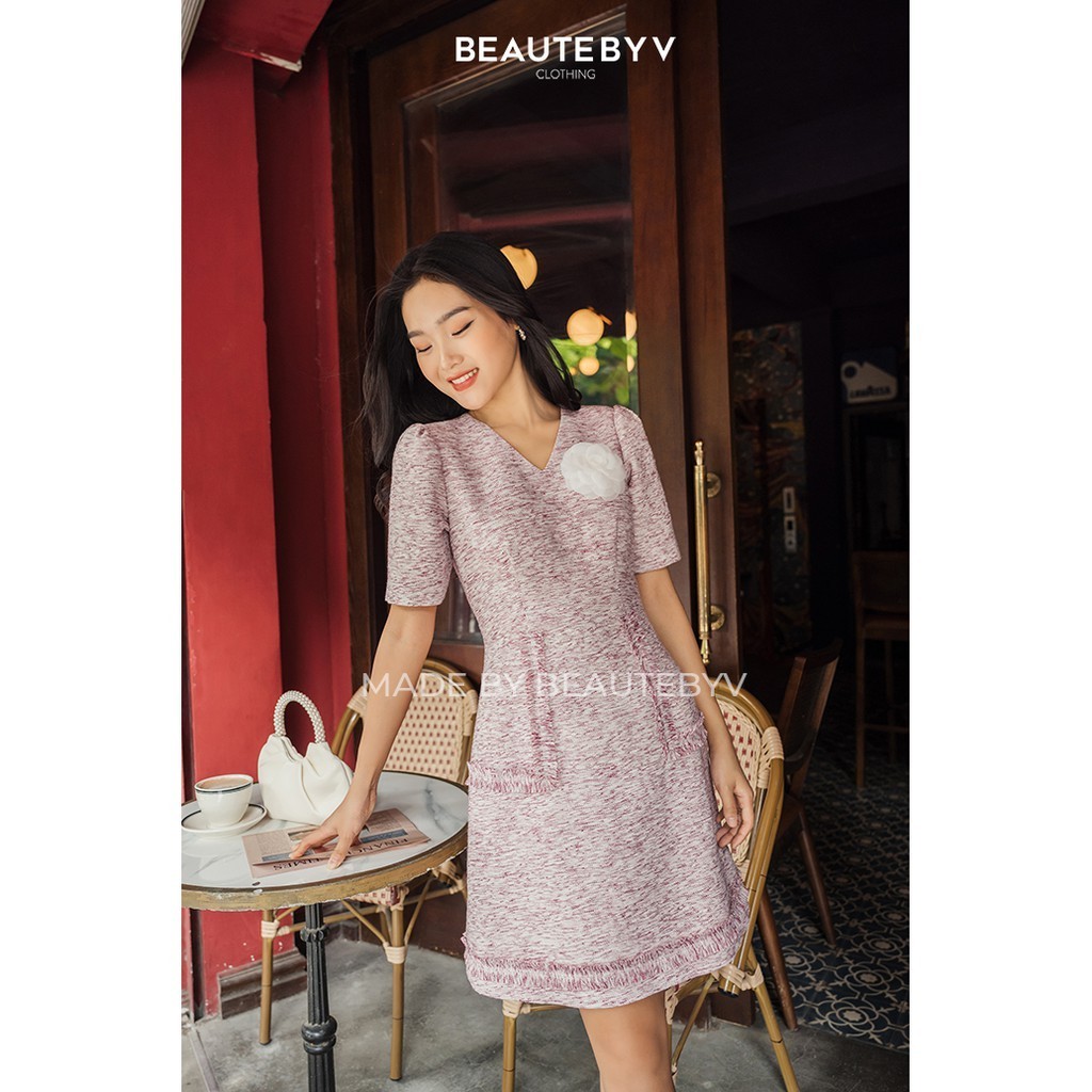 BEAUTEBYV - Váy Tweed Carpe