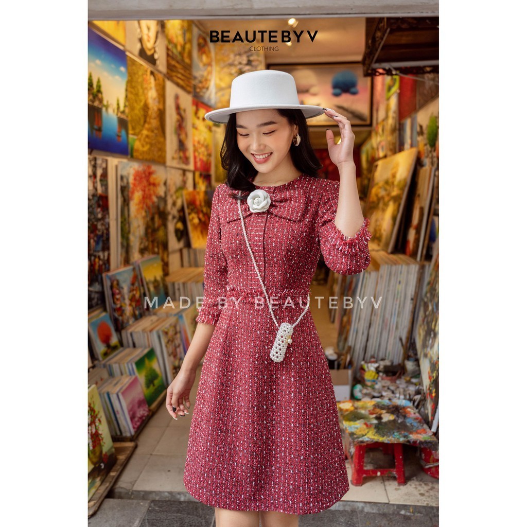 BEAUTEBYV - Váy Tweed Murrey