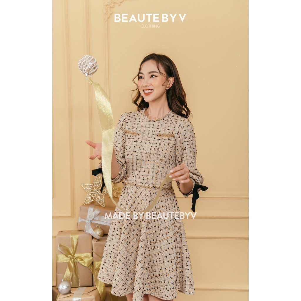 BEAUTEBYV - Váy Ginger Tweed