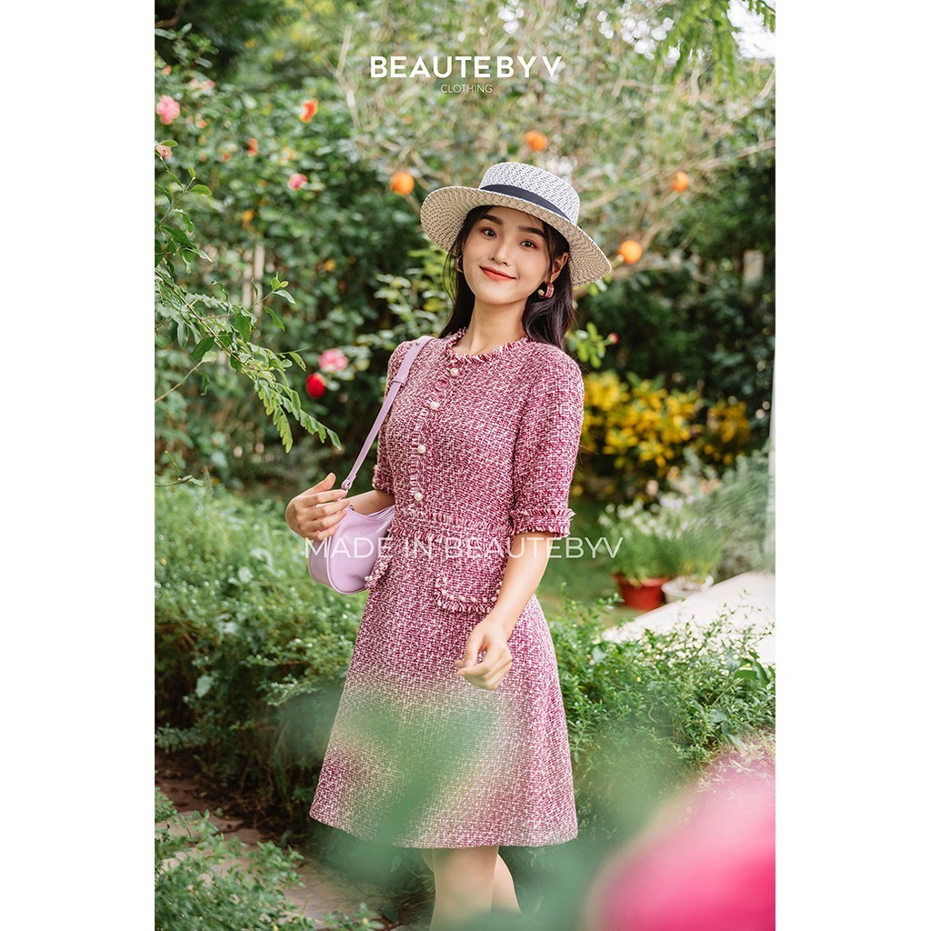 BEAUTEBYV - Váy Tweed Dolly