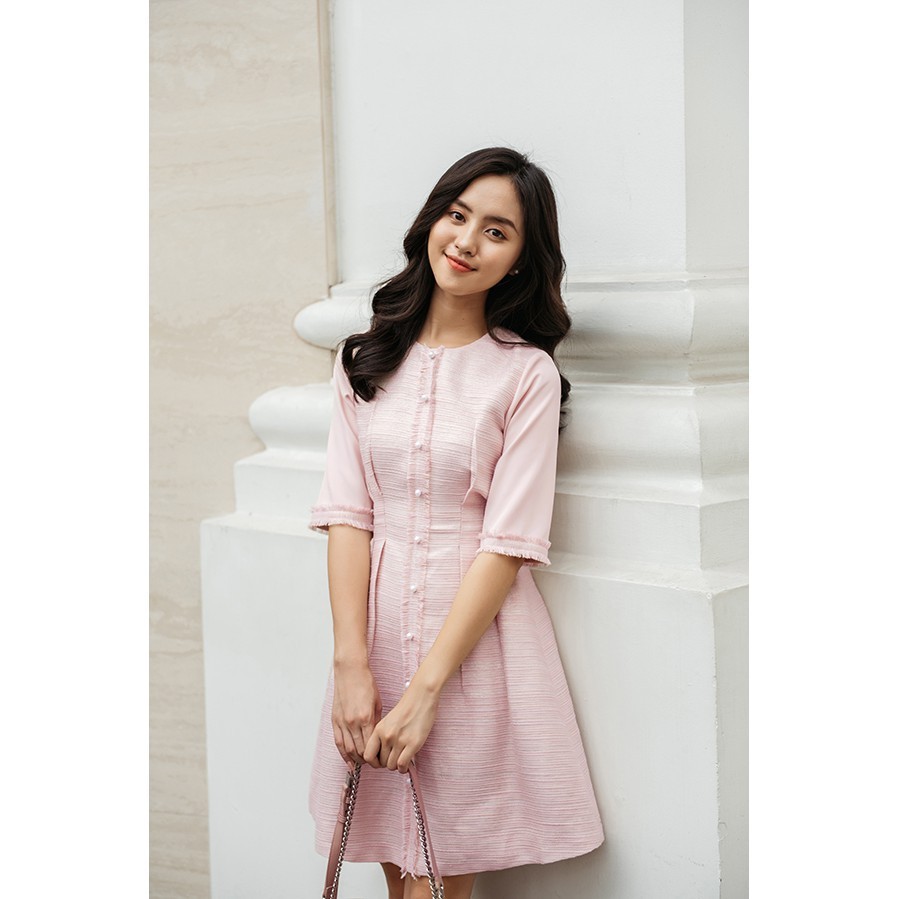 BEAUTEBYV - Váy Pinky Tweed