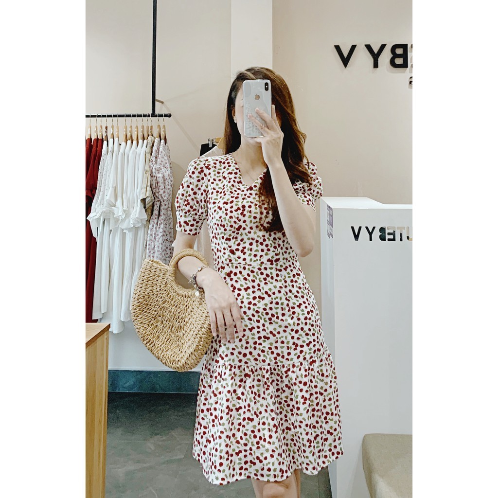 BEAUTEBYV - Váy Dolly (quả táo)