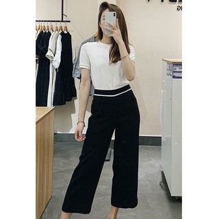 BEAUTEBYV - Quần lé cạp