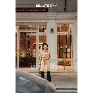 BEAUTEBYV - Áo Trench Coat dáng dài