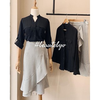 BEAUTEBYV - Chân váy Gingham